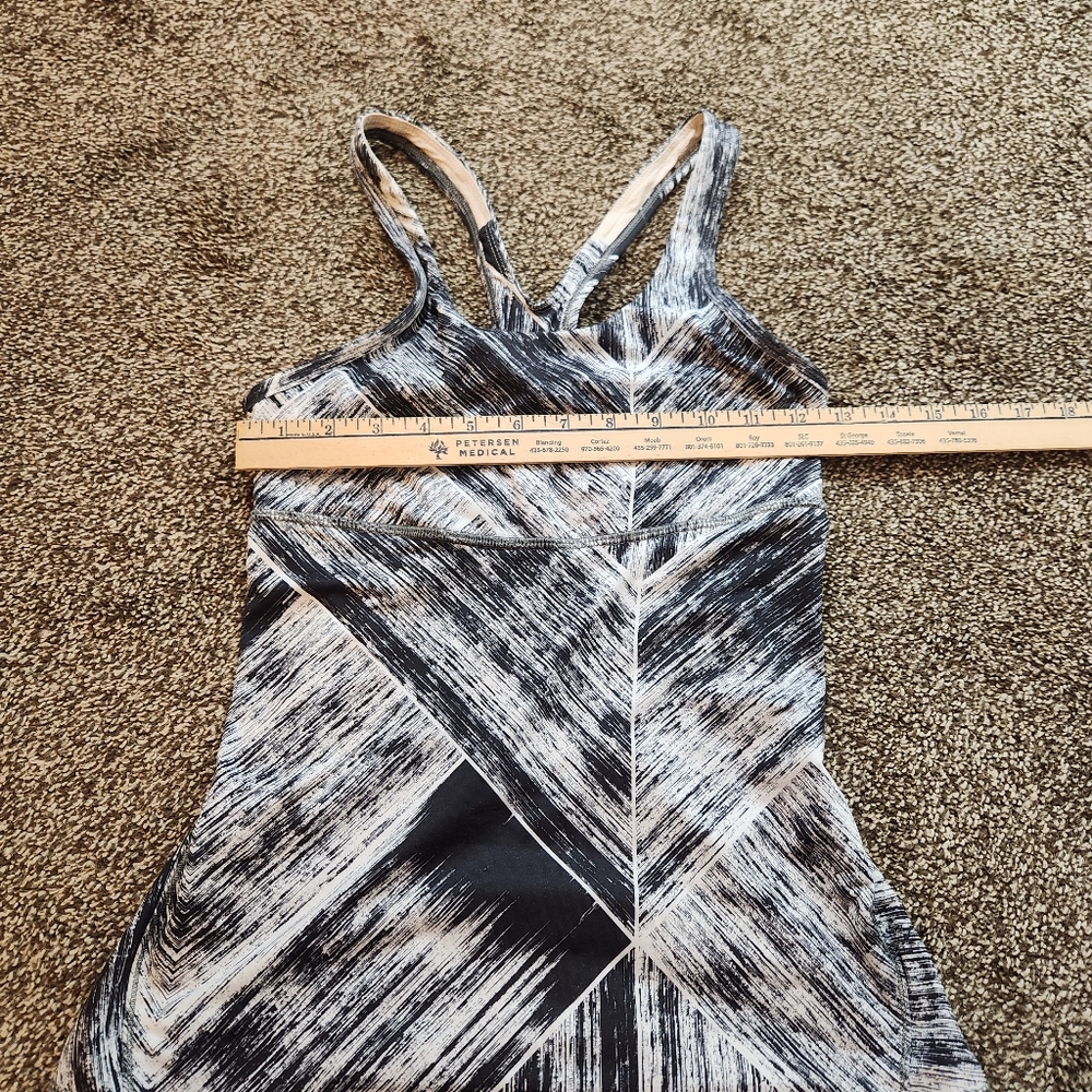 Lululemon Crossback Tank In Heat Wave Size 4 - Picture 5 of 6